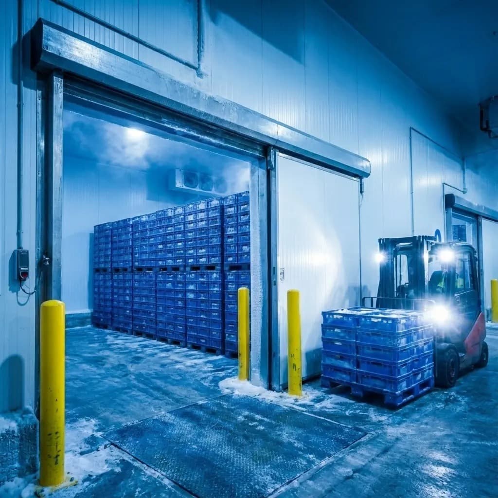 Túnel de congelación industrial